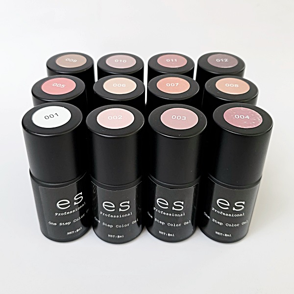 【NEW】es professionalｼﾘｰｽﾞ One Step Color Gel　全12色